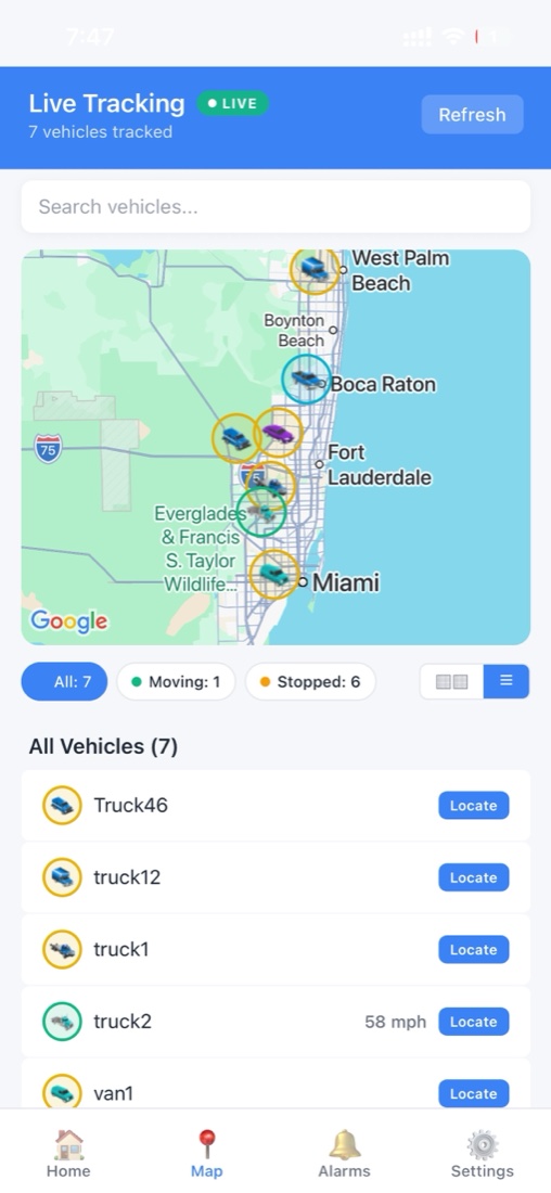 FleetPeek — App Store screenshot